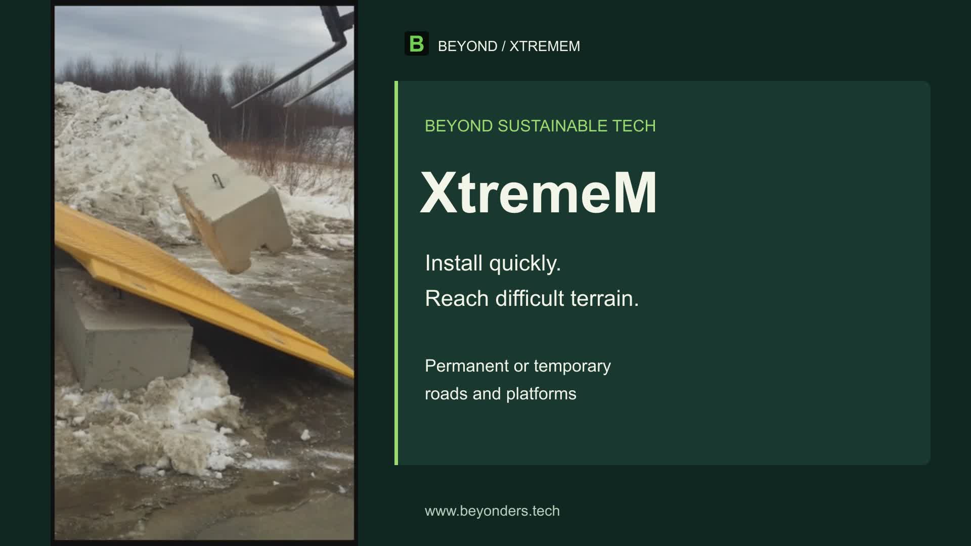 XtremeM modular access and ground protection — product demonstration
